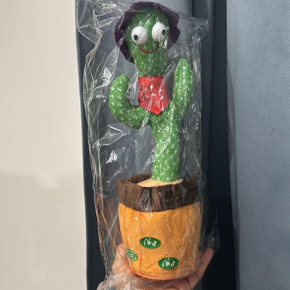 💚Dancing, Record & Talking Cactus Plush Toy - Picture 3 of 14